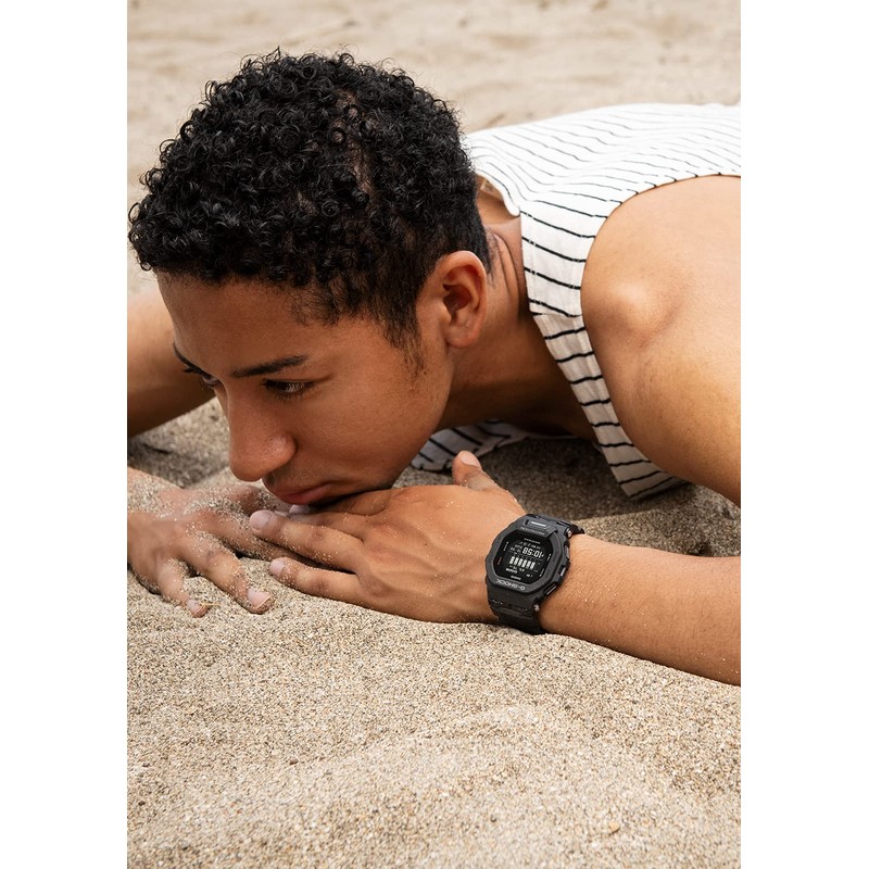 Casio G-Shock GBD-200 Series Wristwatch, Black, Wristband