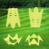 18PCS Golf Mat Tees Golf Simulator Tees Home Practice Golf