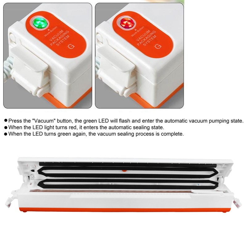 Vacuum Sealer Portable Small Food Vacuum Sealer Packaging Machine for