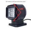 Led Search Light 6 Inch 50W 360 Degrees Rotating Remote