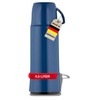 Helios Elegance Thermoskanne Taubenblau 0,5L – 6h Heiß - Hält