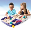 Kinetic Sand, Folding Sand Box with 2lbs of & Mold