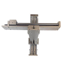 Linear Stage Actuator 200mm Manual Sliding Table Ballscrew 1605 Linear Guides Cross Slide Table SFU1605 Travel Length L100/200/300/400/500/600mm (200mm)