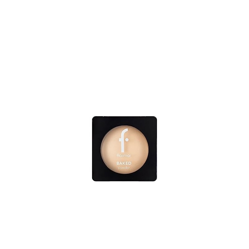 Flormar Baked Powder - Wet / Dry Use, Velvety Texture,