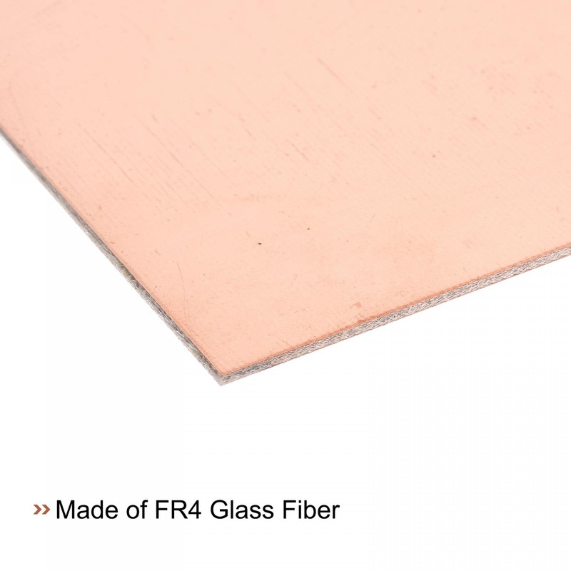 sourcing map PCB Copper Clad Board Laminate 150mm x 100mm