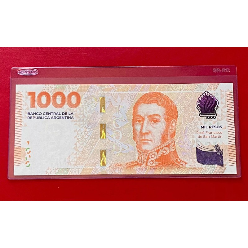 ARGENTINA 1000 PESOS 2023 (SAN MARTIN ) P-New, Suffix L