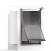 Baboni Pet Door for Wall, Steel Frame and Telescoping Tunnel,