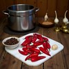 Ssmmam 20 peperoncini artificiali, verdure realistiche in plastica rossa per