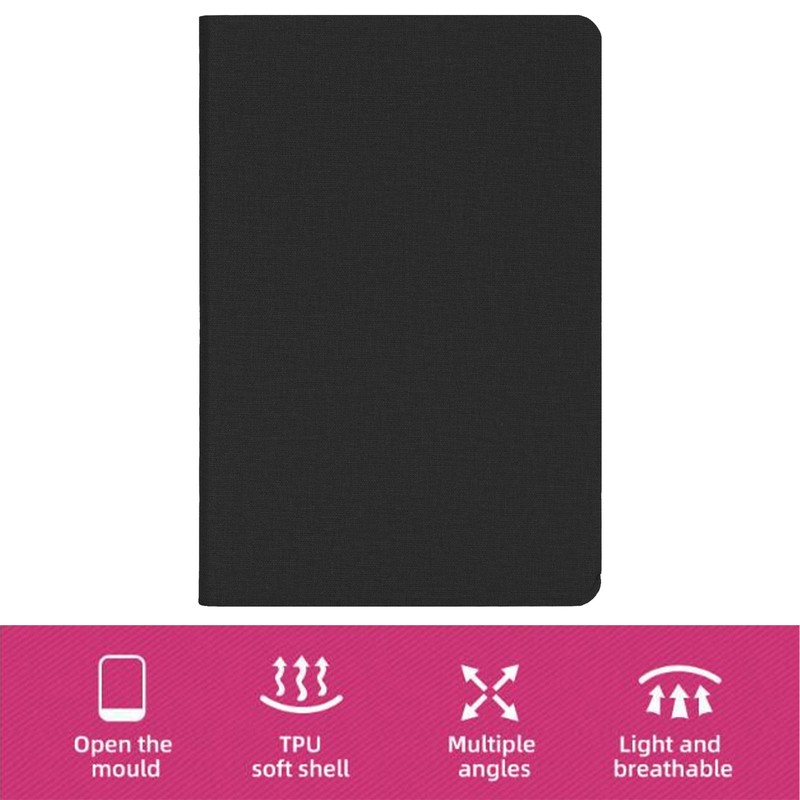 PU Leather Slim Folding Stand Case Cover Multi Angle Adjustment