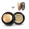 Nail Varnished Gel Metallic Nail Art UV Varnish (Gold)