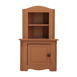 Colcolo 1/12 Dollhouse Display Cabinet Miniature Furniture Pretend Play Simulation Accessories Toy for DIY Model Gift Window Display, pink