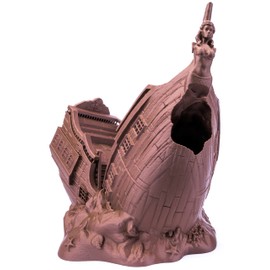 Pirate Ship Dice Tower, Perfect Dice Tower for Dungeons and Dragons, Tabletop RPG, Miniature Games and Board Games