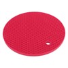 5PCS Silicone Trivet Mats Round Multipurpose Heat Resistant Non Slip