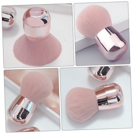 IWOWHERO 1pc Makeup Brush for Face Powder Blusher Brush Soft Hairs for Teenagers Festivals Random Style