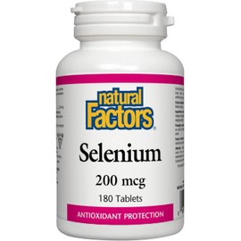 Natural Factors Selenium 200mcg - 180 Tabs