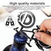 0XBIT Useful Gadget 2 Piece Multi Tool Keychain Multitool Card