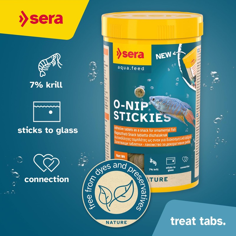 Sera O-Nip Nature 265 Tabs 8.45 oz | Complete Feed