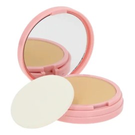 Maquillaje En Polvo Mate Aterciopelado Mineral Cover Pink Up