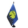 AZ FLAG - Merry Christmas with Moon Table Flag 21