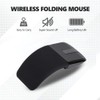 Dpofirs Ergonomic Wireless Mouse, Folding Flattening Mouse, Low Wireless Noise