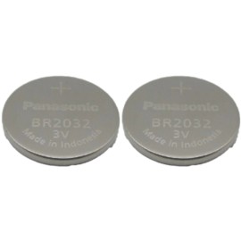 Panasonic 2 Panasonic BR2032 BR 2032 3V Bulk Button Cell Lithium Batteries
