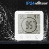 Shower Clock Waterproof Wall Clock Bathroom Clock Sunsbell Shower Cock