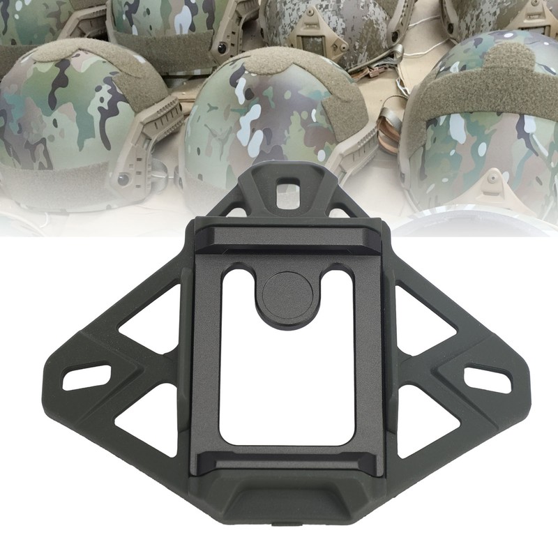 Helmet Shroud Aluminum Alloy Helmet NVG Mount Adapter for FAST