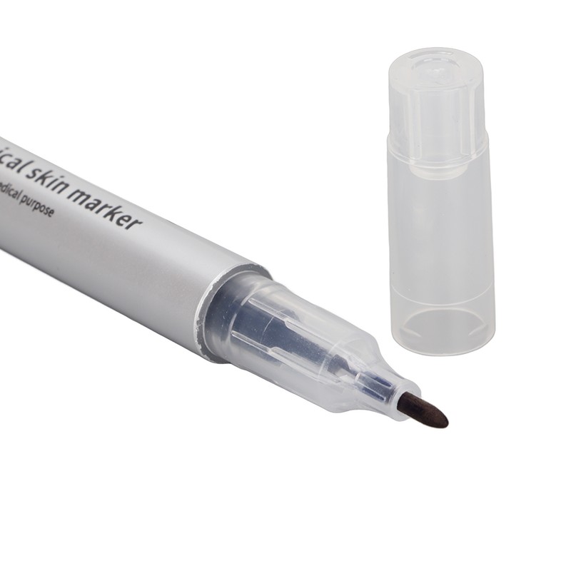 10pcs Microblading Tattoo Marker Pen Gray Skin Marker Pen Paper
