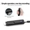 1080P Clip On Wearable Video Camera Portable USB HD Voice