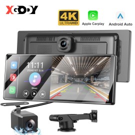 XGODY 11.3" Inch Touch Screen Car Portable IPS Apple CarPlay Tablet Android Auto Radio