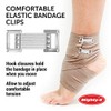 Clips elásticos para vendaje – Paquete de 30 clips para