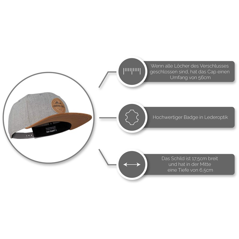 Jumping Bird Snapback Cap for Men and Women, Adjustable High-Quality