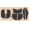 YINETTECH Mouse Non-Slip Sticker Tape Mouse Gaming Mouse Grip Tape