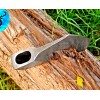 DAMASCUS CUSTOM MADE HAND FORGED DAMASCUS STEEL AXE HEAD HATCHET