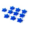 Namvo 40 Pieces Star Fridge Magnets Strong Whiteboard Magnets for
