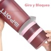 (2 piezas) 650ML Shaker Proteina, Vaso para Proteinavaso ，Blender Bottles