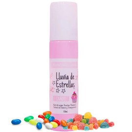 RUUFE lluvia de estrellas mantequilla corporal 200ml Iluminador lluvia de estrellas 160ml y Lluvia de estrellas Perfume x 150ml (3 pack)