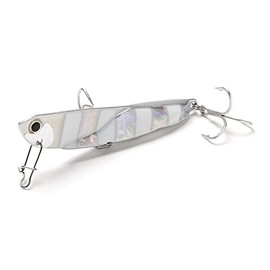 Jackson ZBG Tobisugi Daniel Lure, Metal Jig, 2.6 inches (67 mm), 0.7 oz (20 g), Zebra Glow