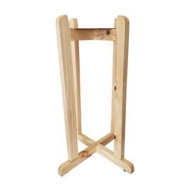 For Your Water Natural Painted 27" Wood Floor Stand for Water Crock or Plant