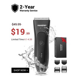【TK SALES] 4 in 1 Electric Body Hair Trimmer Groin Hair Trimmer, Ball Trimmer for Men - Replaceable Ceramic Blade Heads,USB Recharge,Waterproof Male Hygiene Razor Safe Quick Gifts Cordless Gentle Trimming Fast TrimmingChristmas Gift, Winter Gift Set:_Black