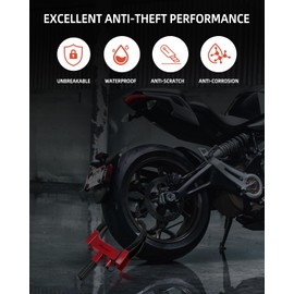 KNFRXO Trailer Security Adjustable Tire Lock 2PK Anti Theft Trailer Wheel Lock for Trailers Car SUV Boat Motorcycle Golf Cart Great Deterrent, 6 Alike Keys