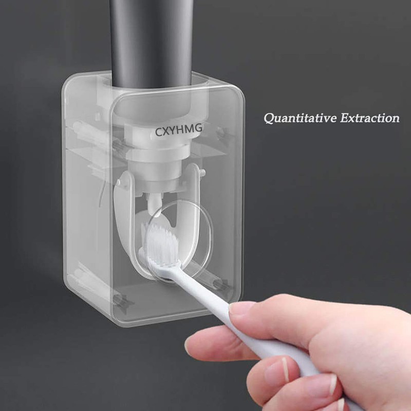 Toothpaste Dispenser, 2 PCS Automatic Toothpaste Squeezer Dispenser for Kids