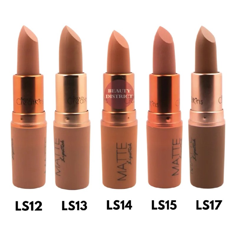 Lip Set 5 Labiales Five Mate Top Lipsticks Beauty Creations®