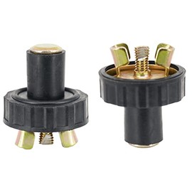 Universal Rubber Oil Drain Plug Replace 65102 65201 652016 5/8 inch (Pack of 2)