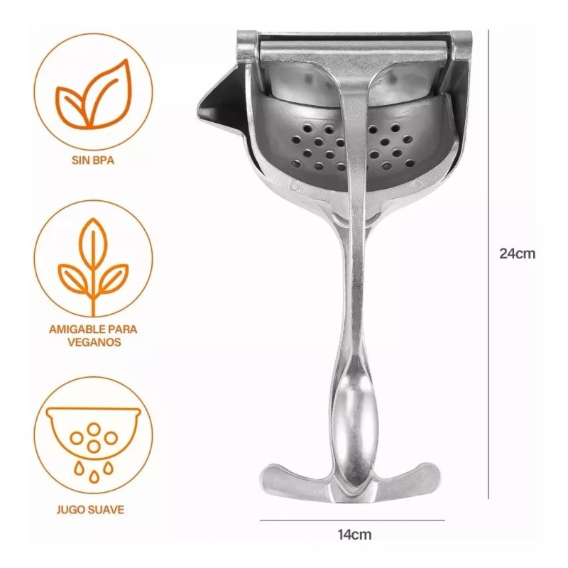 Clicmania Exprimidor Manual De Naranjas Jugo Fruta Bebidas Extractor