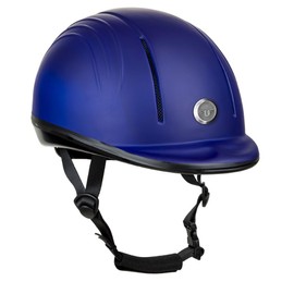 TuffRider Starter Basic Equestrian Horse Riding Helmet - Royal - Large