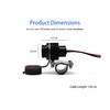 Cliff-Top Aluminium 4.6 Amp Universal USB Power Charger - USB