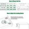 Under Mount Drawer Slides 15 inch (1 Pair), Full Extension