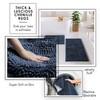 Clara Clark Bathroom Accessories Set - Navy Bathroom Set, Bathroom