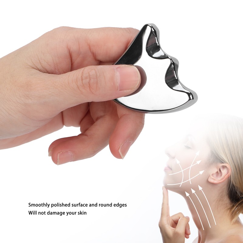 Terahertz Gua Sha Stone Relieve Pain Hot Cold Compress Massaging